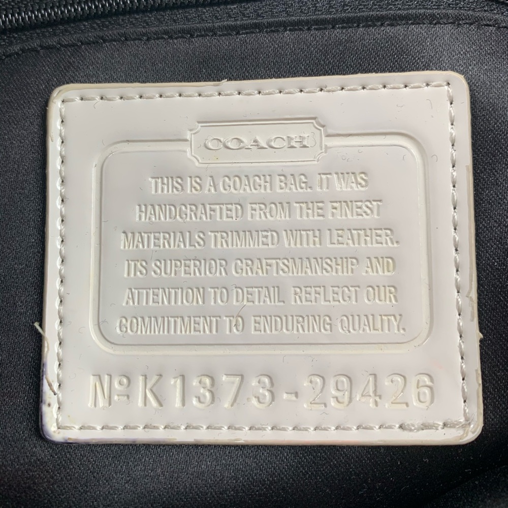 Authentic Coach Purse - Picture 5 of 7